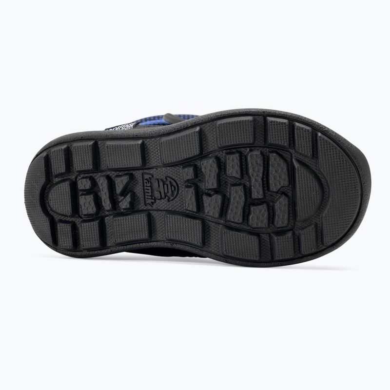 Kamik Stance2 stivali da neve per bambini nero/blu 5