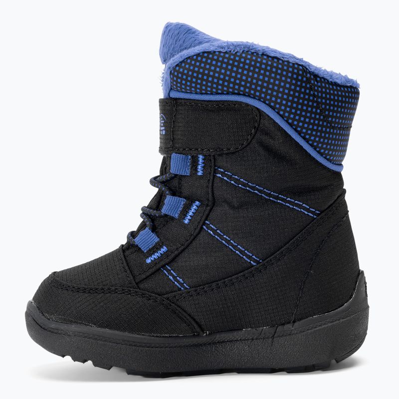 Kamik Stance2 stivali da neve per bambini nero/blu 10