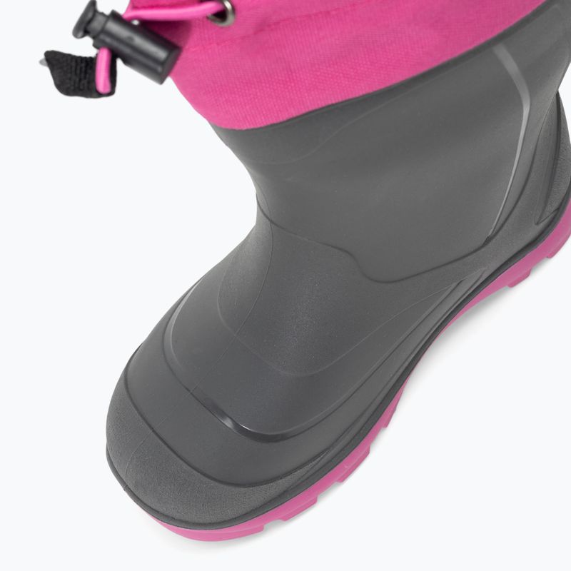 Kamik Snobuster1, scarpe da trekking per bambini, carbone/magenta 6