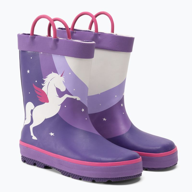 Kamik Unicorn viola, scarpe da trekking per bambini 4