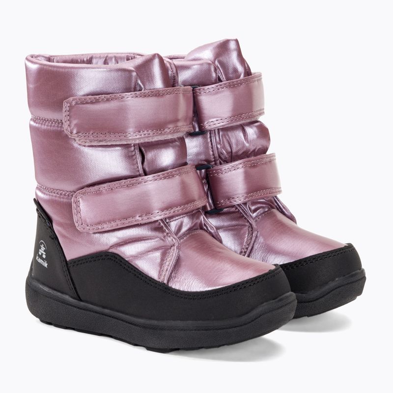 Kamik Snowcutie rosa stivali da neve per bambini 4