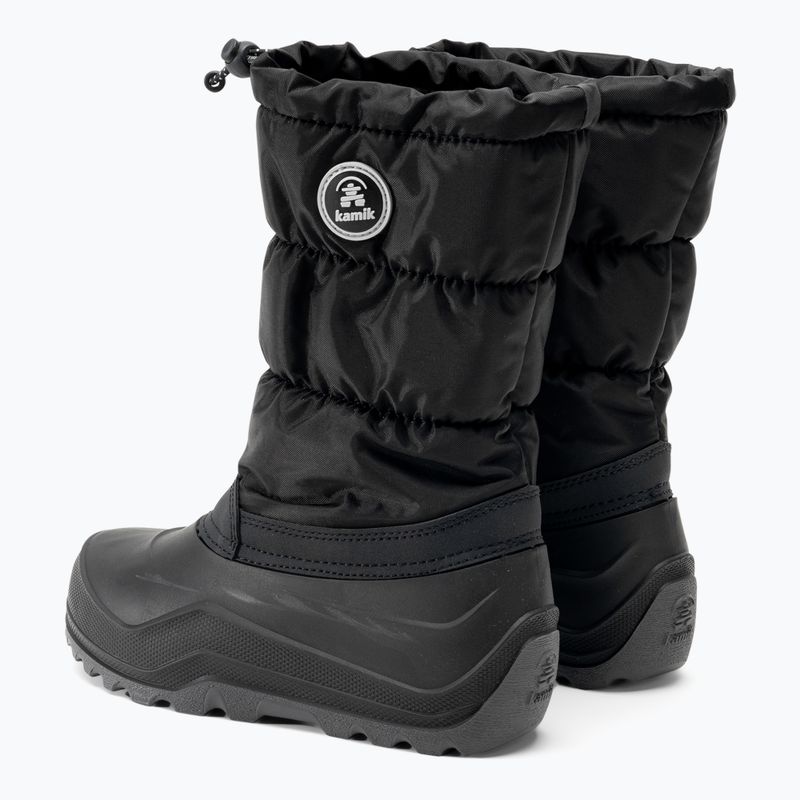 Stivali da neve per bambini Kamik Snowcozy nero 3