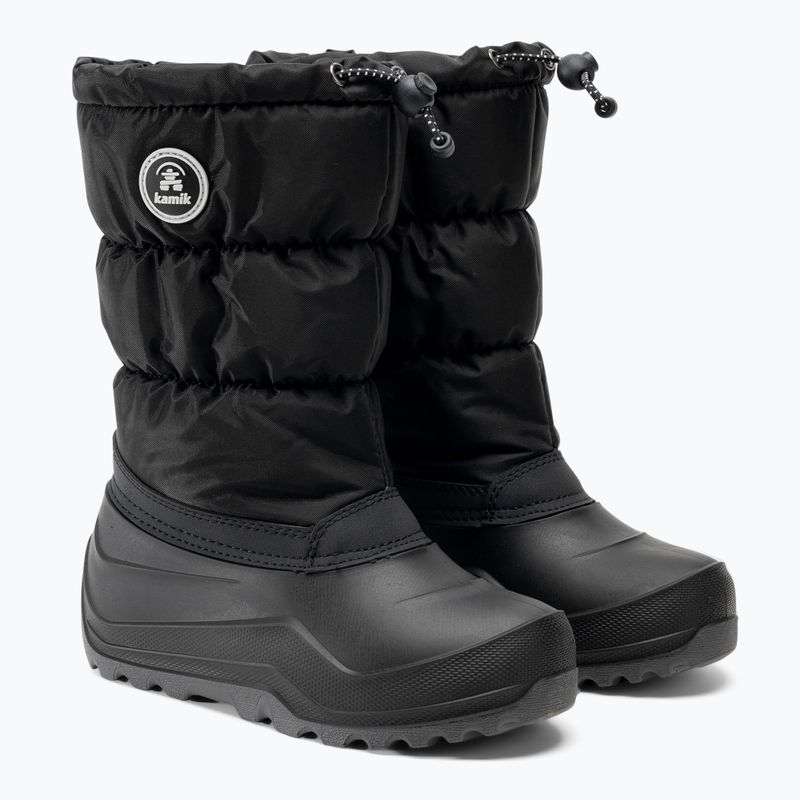 Stivali da neve per bambini Kamik Snowcozy nero 4