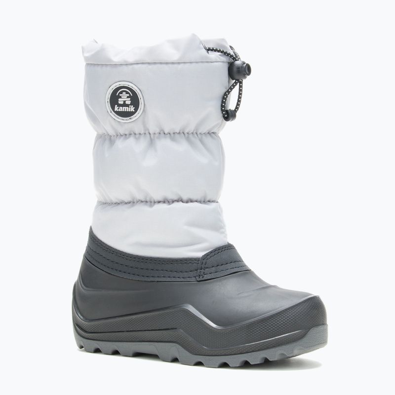 Stivali da neve per bambini Kamik Snowcozy grigio chiaro 11