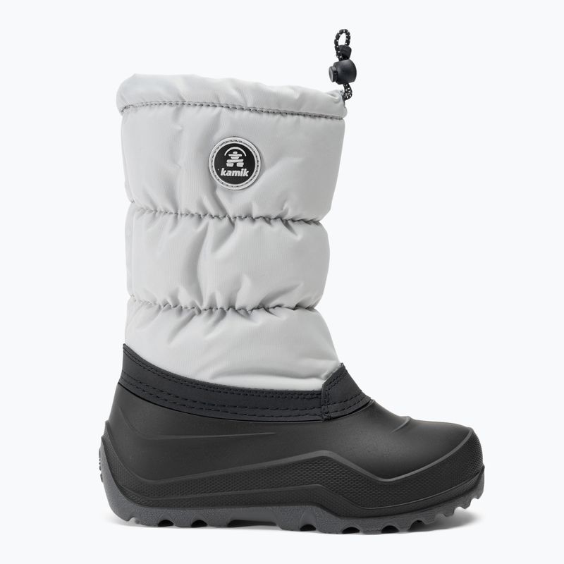 Stivali da neve per bambini Kamik Snowcozy grigio chiaro 2