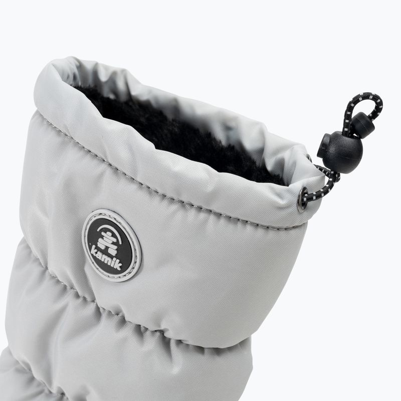 Stivali da neve per bambini Kamik Snowcozy grigio chiaro 8