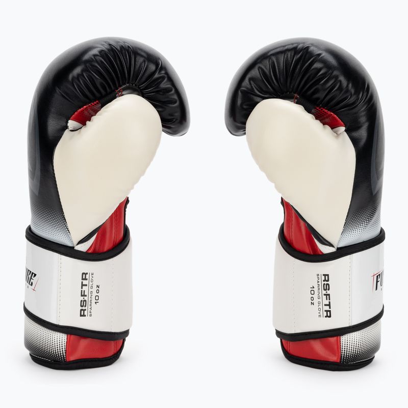 Guanti da boxe Rival RS-FTR Future Sparring nero/bianco/rosso 3