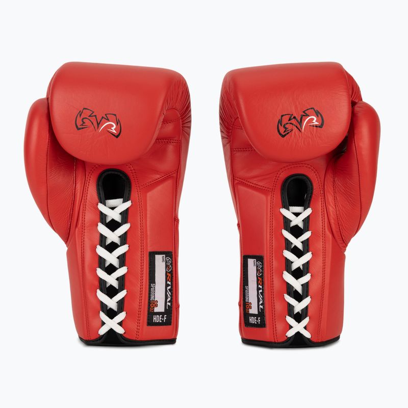 Guantoni da boxe Rival RFX-Guerrero Sparring-HDE-F rosso 3