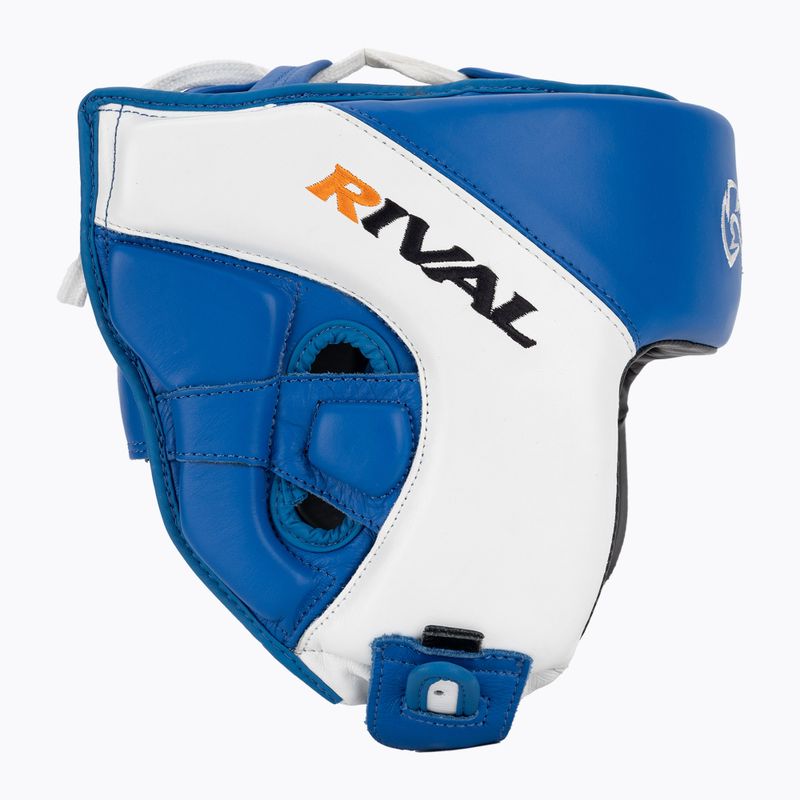 Rival Casco da boxe da competizione amatoriale copricapo blu/bianco 2