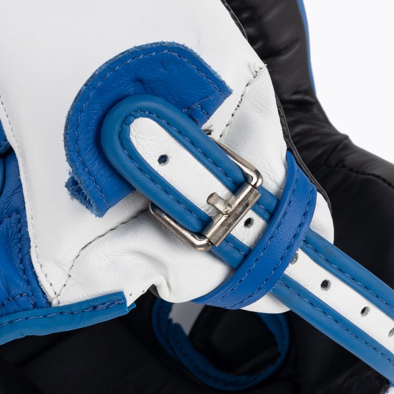 Rival Casco da boxe da competizione amatoriale copricapo blu/bianco 5