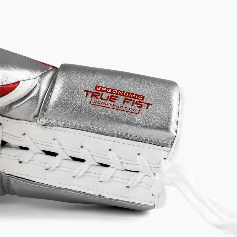 Guantoni da boxe Rival RS100 Professional red/silver 4