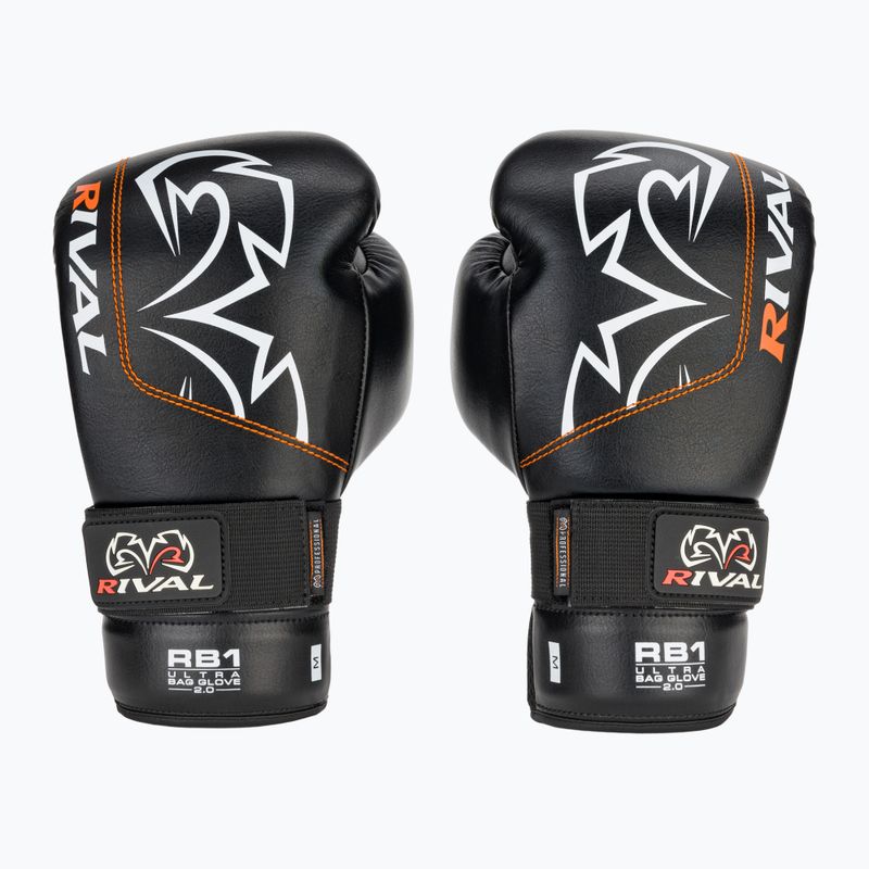 Guantoni da boxe Rival RB1 Ultra Bag 2.0 l black 2
