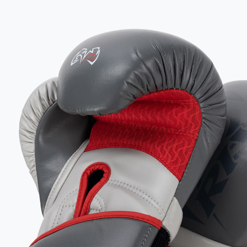 Guanti da boxe Rival Impulse Sparring grigio 4