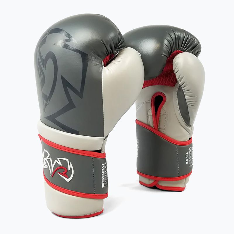 Guanti da boxe Rival Impulse Sparring grigio 6