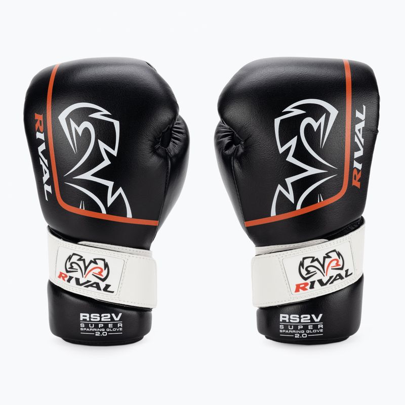 Guanti da boxe Rival Super Sparring 2.0 nero