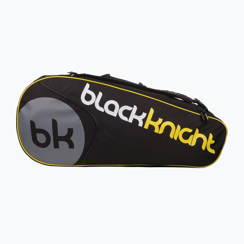 Borsa da squash Black Knight Pro Series Tour 12R nero/giallo 3