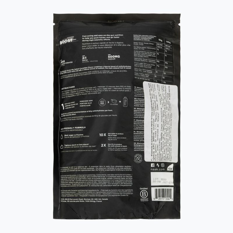 Bevanda energetica Näak Boost Drink Mix 975 g salted cucumber 2
