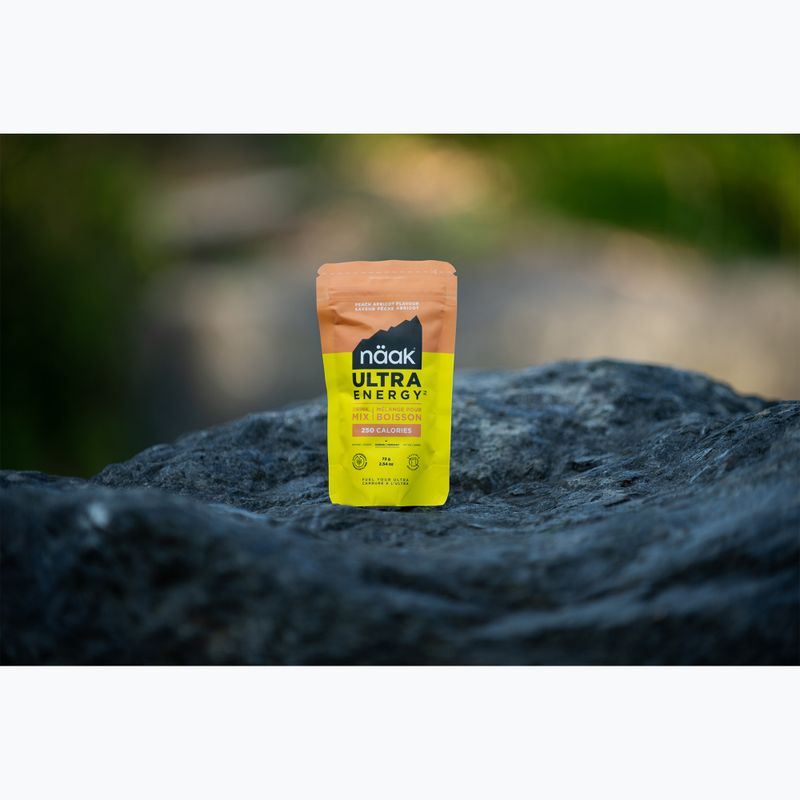 Näak Ultra Energy Drink Mix 72 g pesca albicocca 2