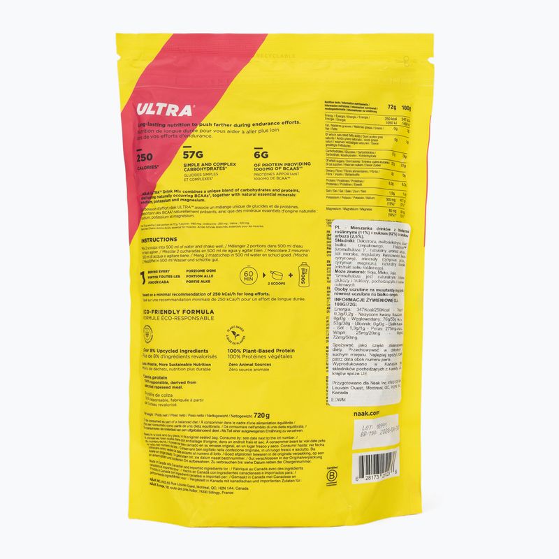 Bevanda energetica Näak Ultra Drink Mix 720 g watermelon 2