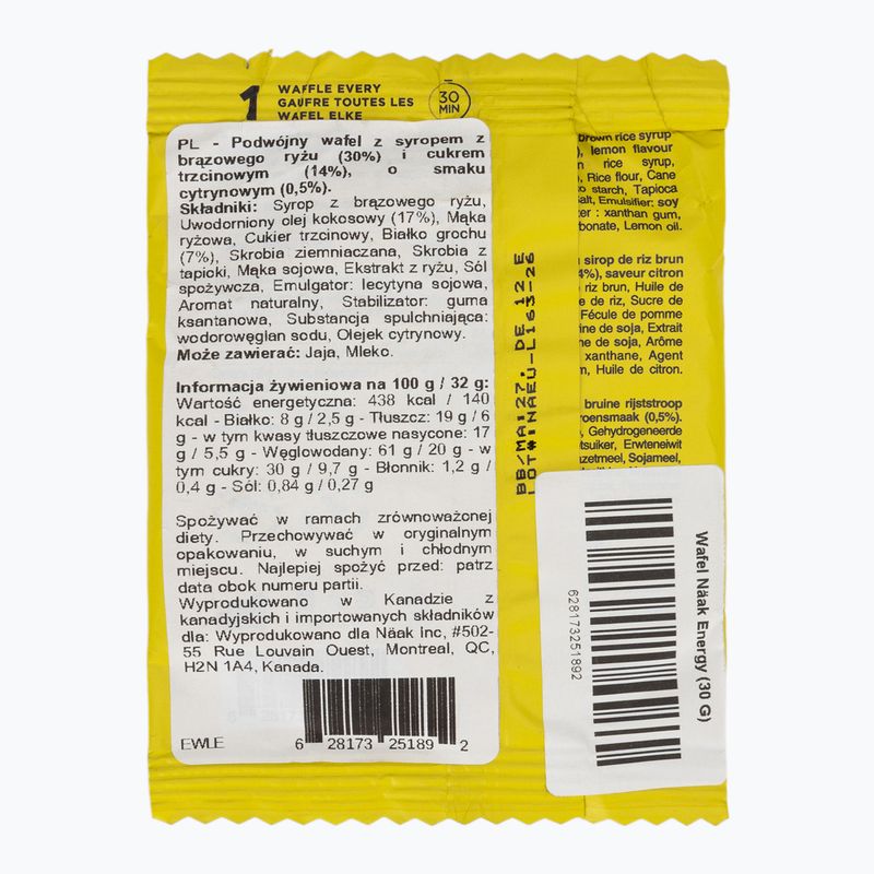 Barretta energetica Näak Ultra Energy 30 g lemon 2