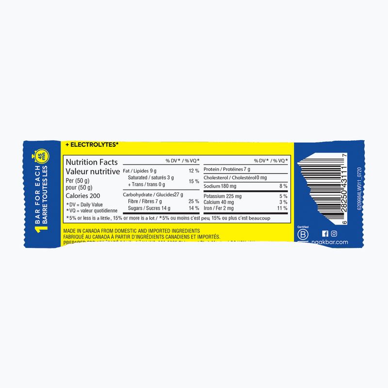 Näak Ultra Energy bar 50 g burro di arachidi e cioccolato 2