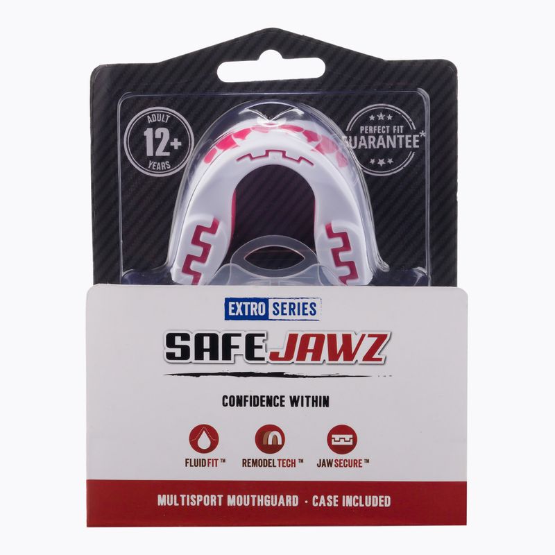 SAFEJAWZ Extro-Series protezione della mascella rosa