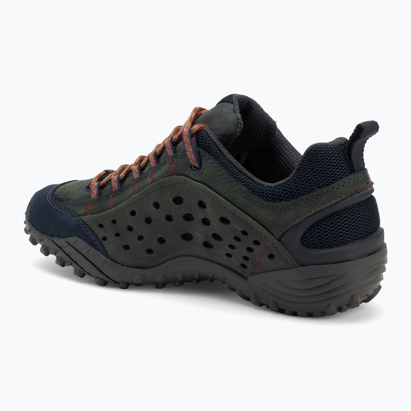 Merrell Intercept, scarpe da trekking da uomo con ala blu 3
