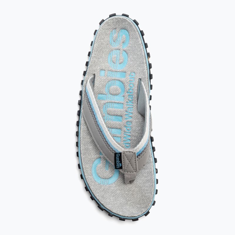 Gumbies Cairns infradito blu chiaro 6