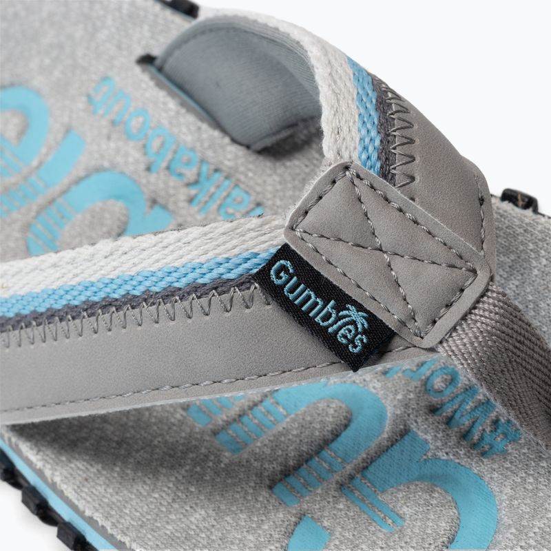 Gumbies Cairns infradito blu chiaro 7