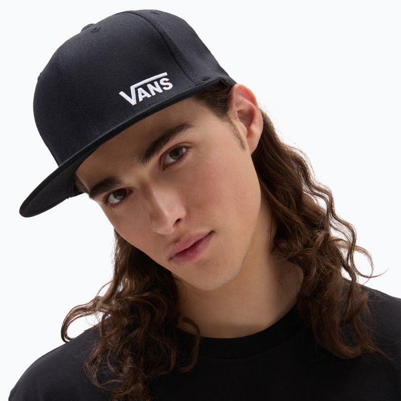 Cappello Vans Mn Splitz da uomo, nero 3