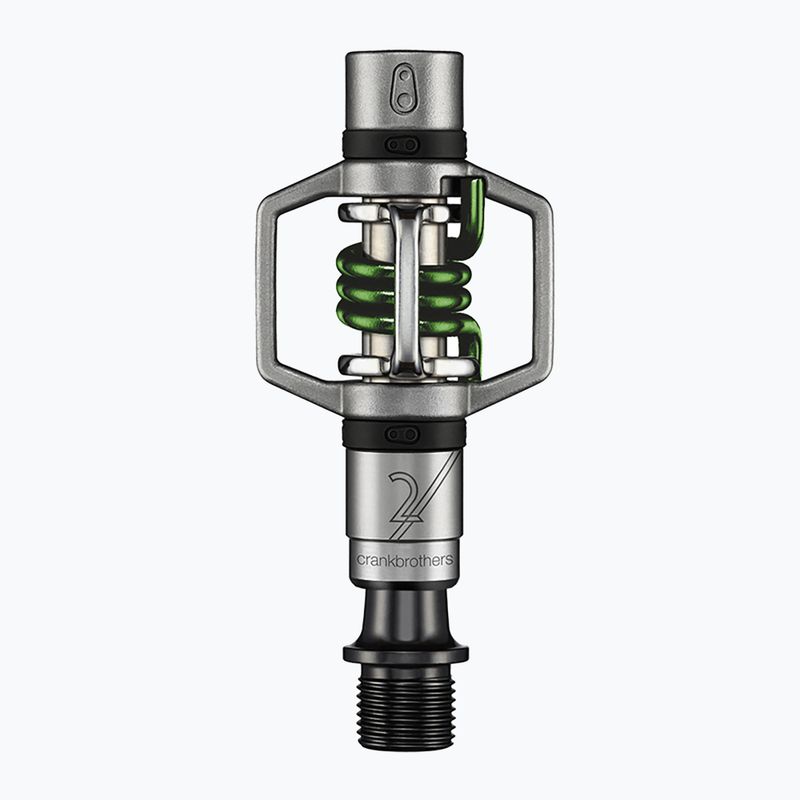 Crankbrothers Eggbeater 2 pedali per bicicletta nero/verde 5