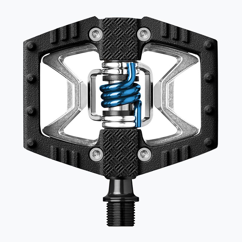 Crankbrothers Double Shot 2 nero/argento/blu pedali da bicicletta 6