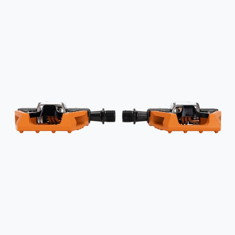 Crankbrothers Double Shot 2 arancio/nero/arancio pedali per bicicletta 3