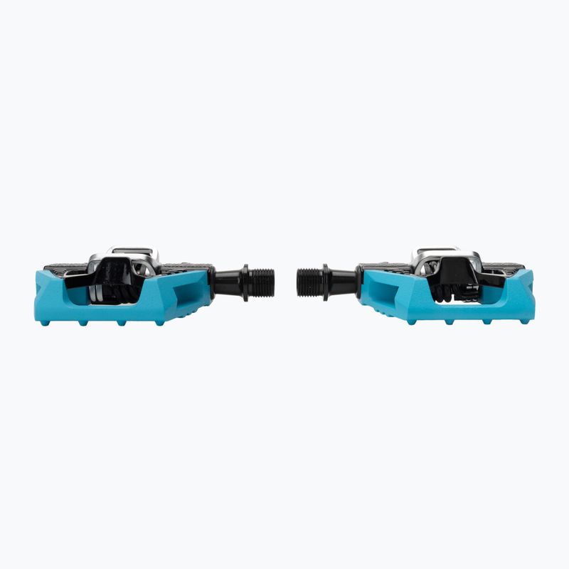 Pedali per bicicletta Crankbrothers Double Shot 2 light blue/black 3