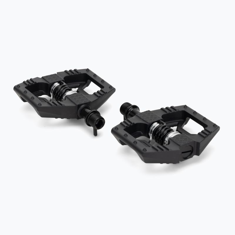 Pedali per bicicletta Crankbrothers Double Shot 1 nero/nero