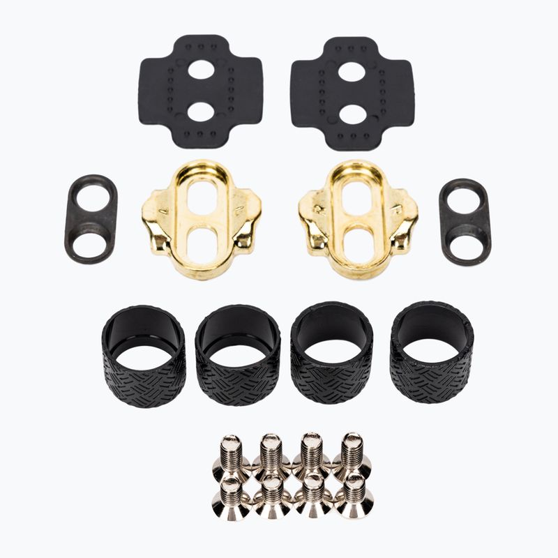 Crankbrothers Double Shot 1 rosso/nero pedali da bicicletta 4
