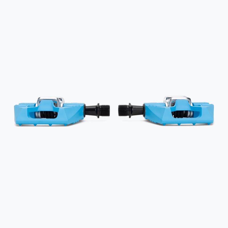 Pedali per bicicletta Crankbrothers Double Shot 1 light blue/black 3