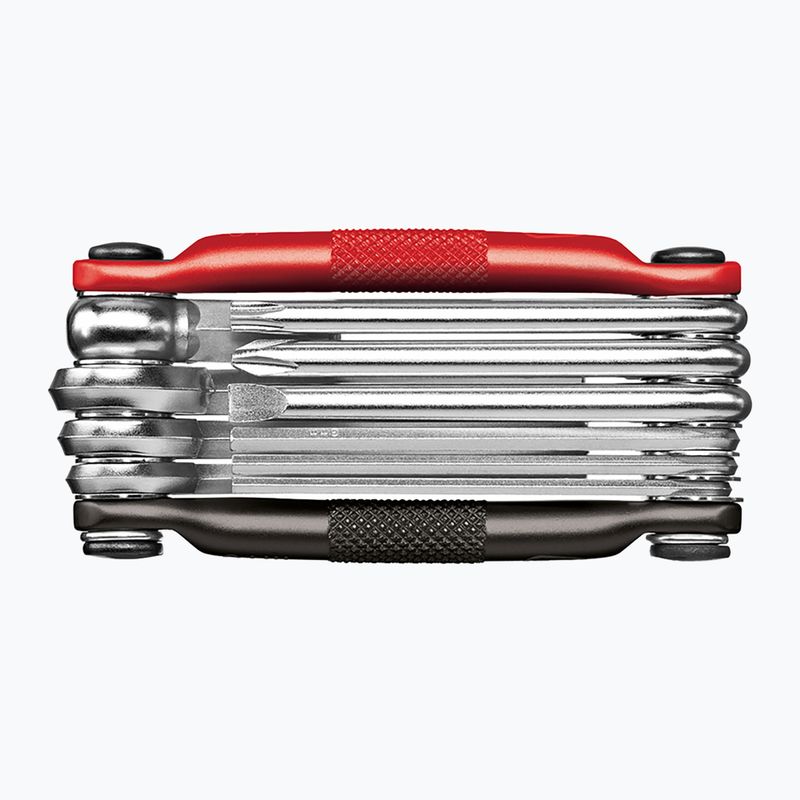 Crankbrothers Multitool 10 nero/rosso chiave per bicicletta