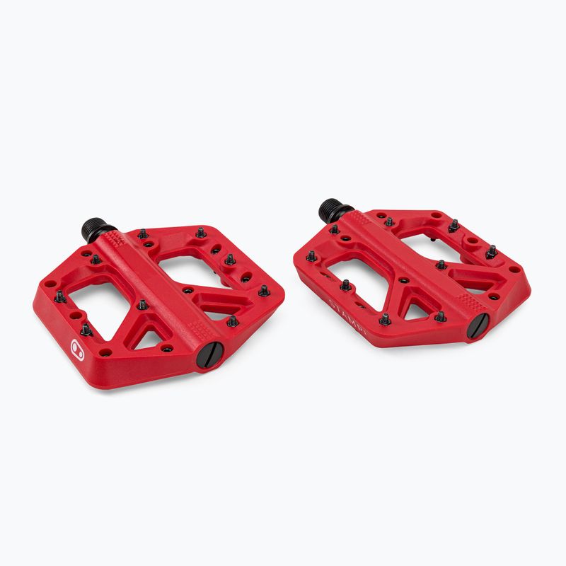 Pedali per bicicletta Crankbrothers Stamp 1 rosso 2