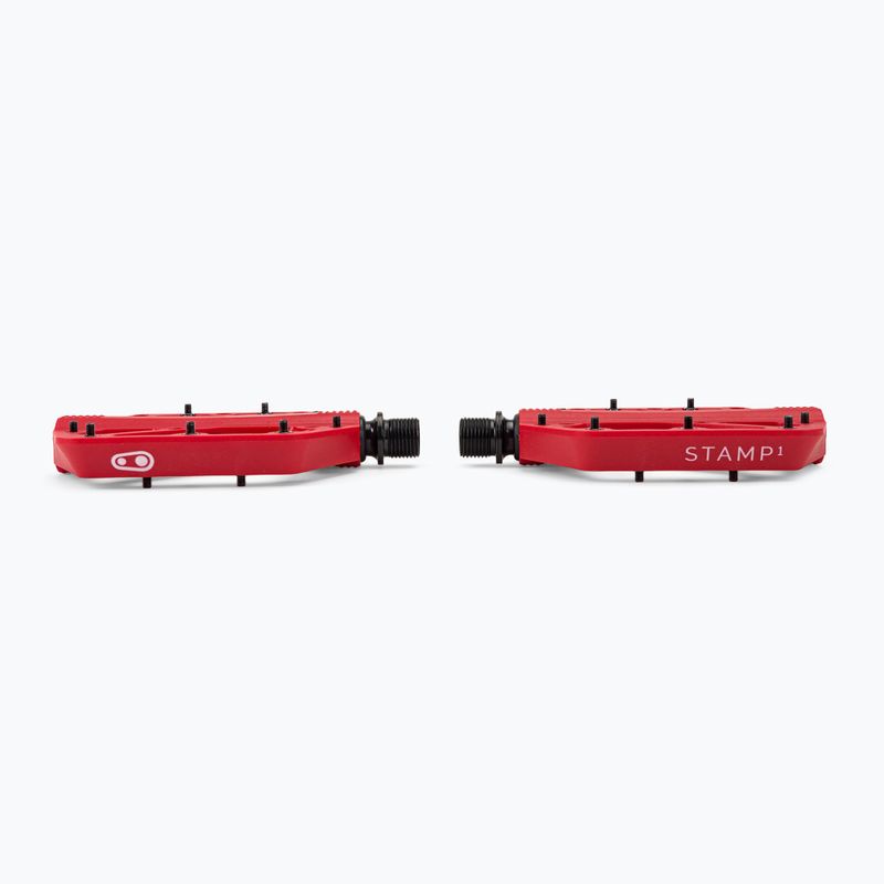 Pedali per bicicletta Crankbrothers Stamp 1 rosso 3