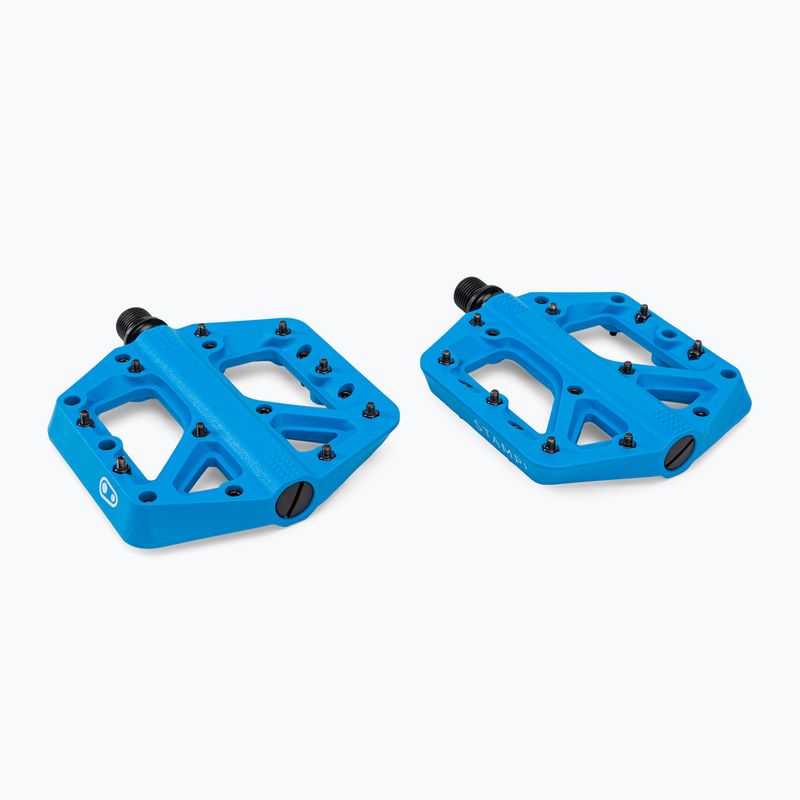 Pedali per bicicletta Crankbrothers Stamp 1 blu 2