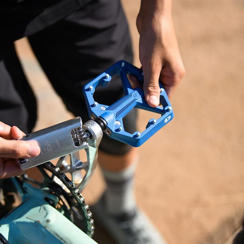Crankbrothers Stamp 1 Gen2 pedali da ciclismo blu navy 5