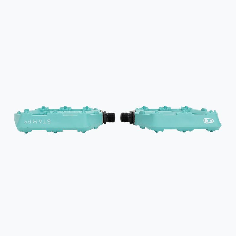 Pedali per bicicletta Crankbrothers Stamp 0 turquoise 3