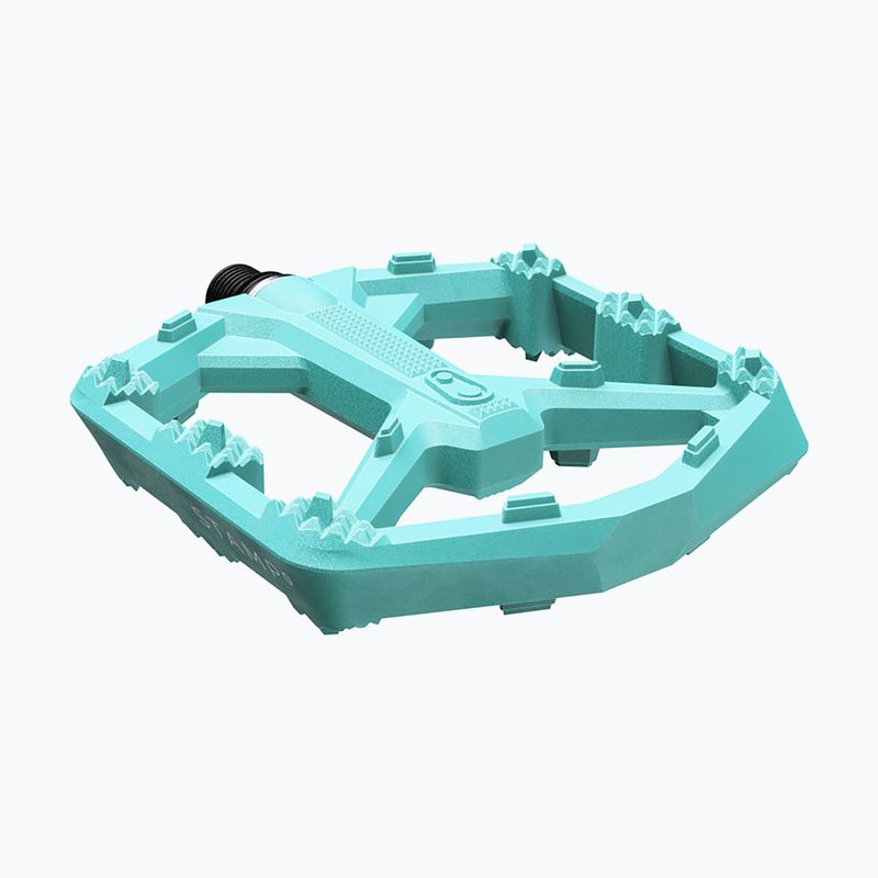 Pedali per bicicletta Crankbrothers Stamp 0 turquoise 2