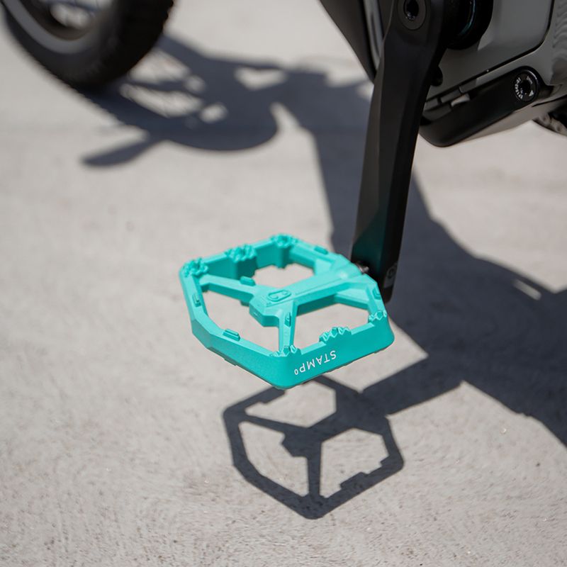 Pedali per bicicletta Crankbrothers Stamp 0 turquoise 7