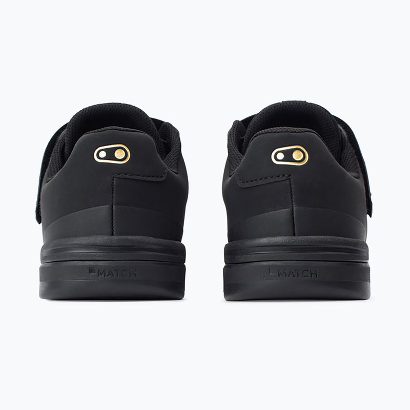 Scarpe da ciclismo con piattaforma da uomo Crankbrothers Stamp Boa nero/oro/nero 14