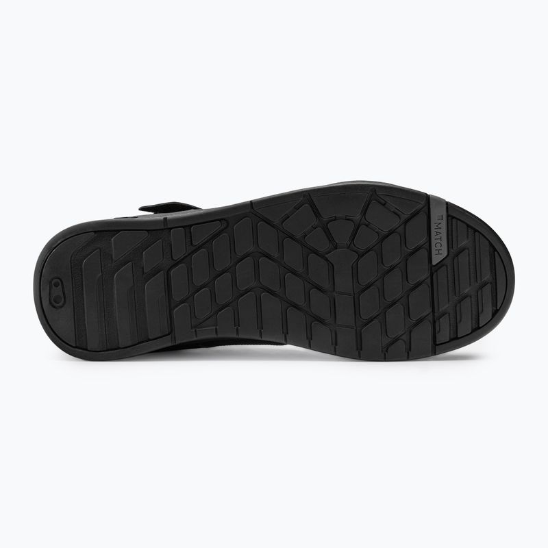 Scarpe da ciclismo con piattaforma da uomo Crankbrothers Stamp Boa nero/oro/nero 5
