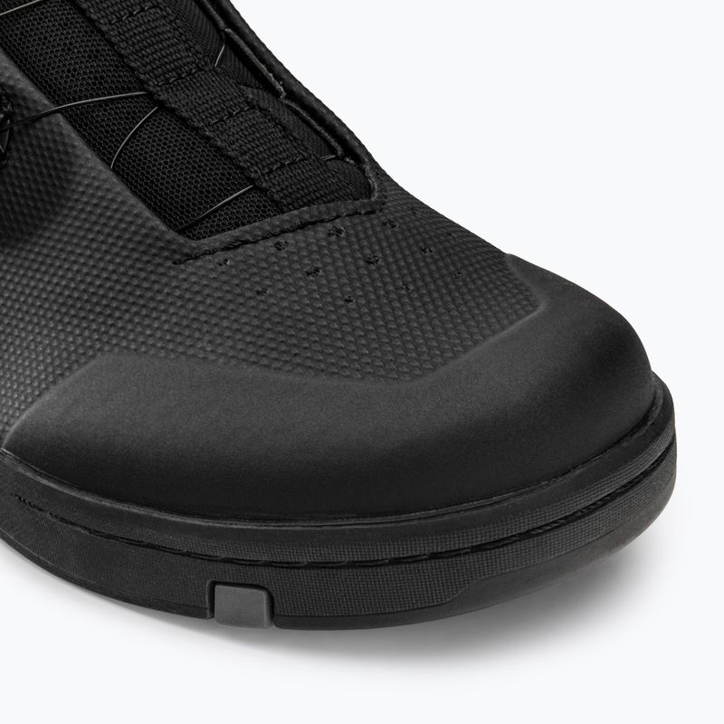 Scarpe da ciclismo con piattaforma da uomo Crankbrothers Stamp Boa nero/oro/nero 7