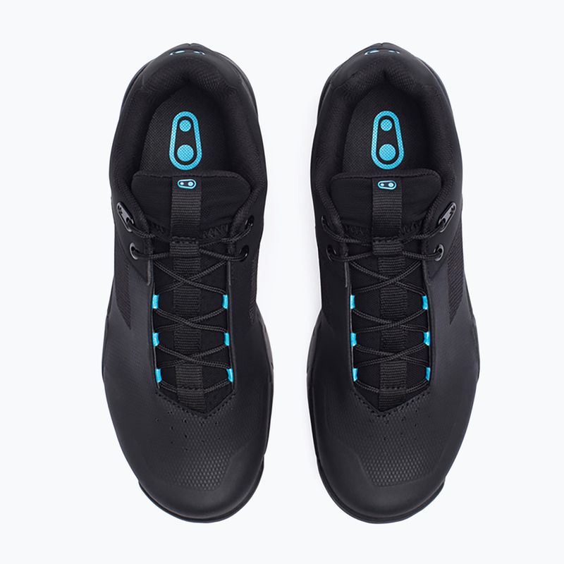 Scarpe da ciclismo MTB da uomo Crankbrothers Mallet E Lace nero/blu/nero 13