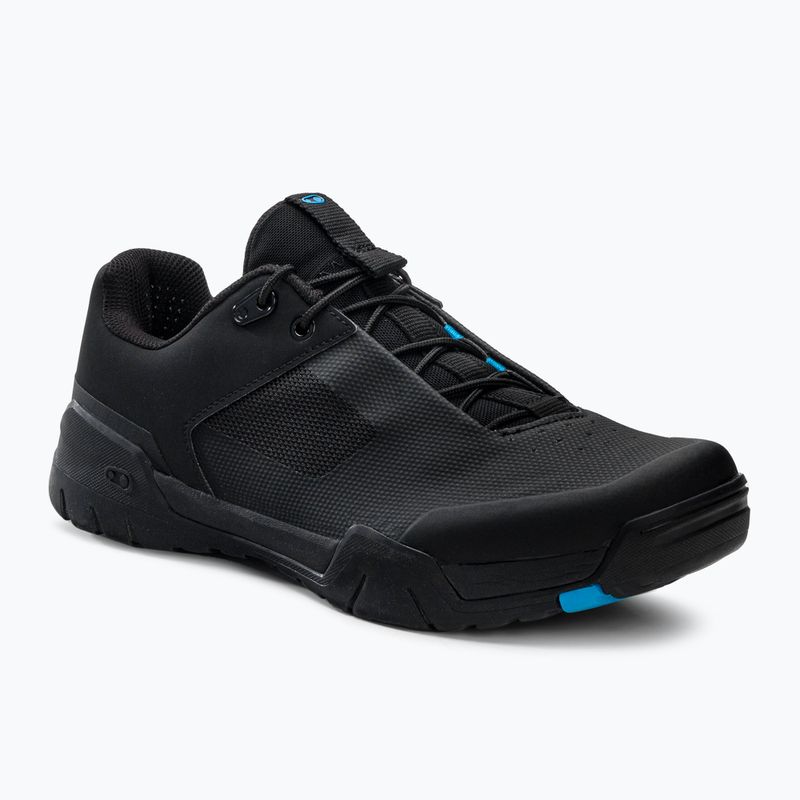 Scarpe da ciclismo MTB da uomo Crankbrothers Mallet E Lace nero/blu/nero